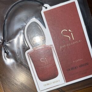 Giorgio Armani Si Passione Car Freshie Air Freshener‎
